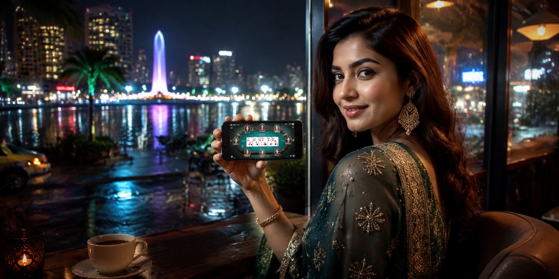 ঢাকায় তিন পাত্তি গেম উপভোগ করছেন একজন সদস্য সমুদ্র সৈকতে